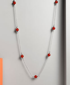 Collar Jessica Largo Piedras