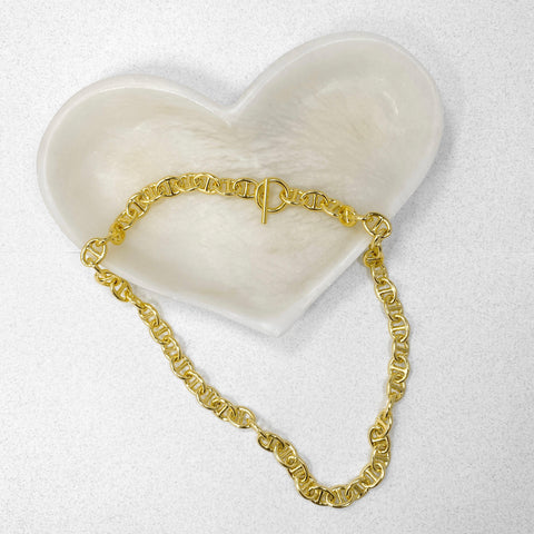 Collar Acero Eslabones