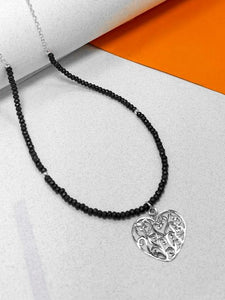 Collar Cadenita Piedras Centrales Dije