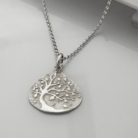 Collar Cadenita Dije Árbol de la Vida