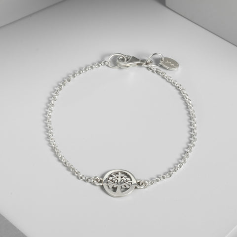 Pulsera Cadenita Árbol De La Vida Chiquito