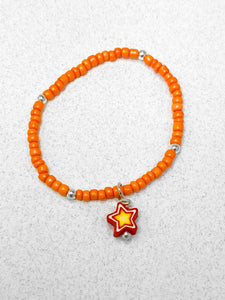 Pulsera Cristales Elástica Niña Dije Piedra