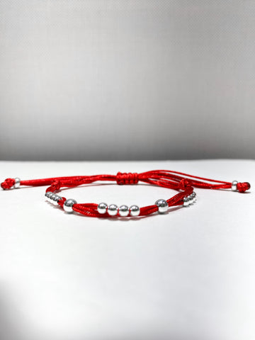 Pulsera Hilo Bolitas Elsi