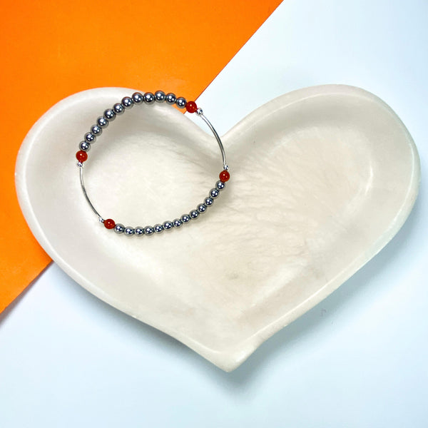 Pulsera Tubitos Piedritas