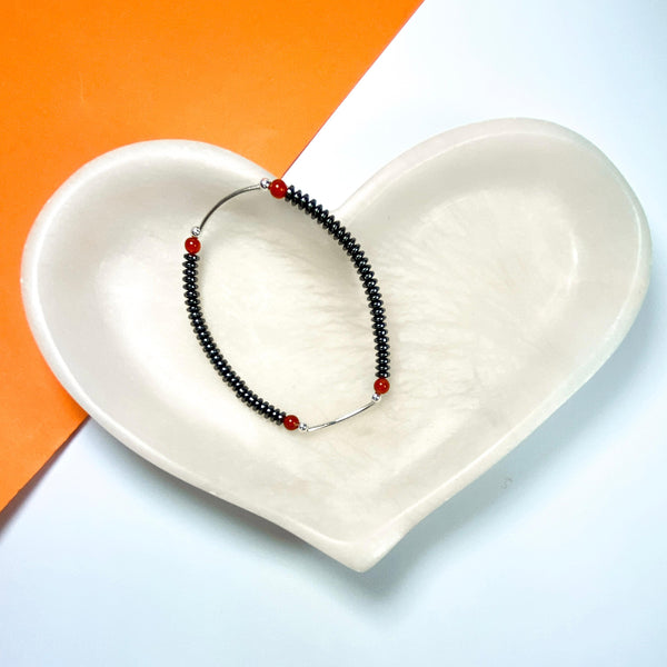 Pulsera Tubitos Piedritas