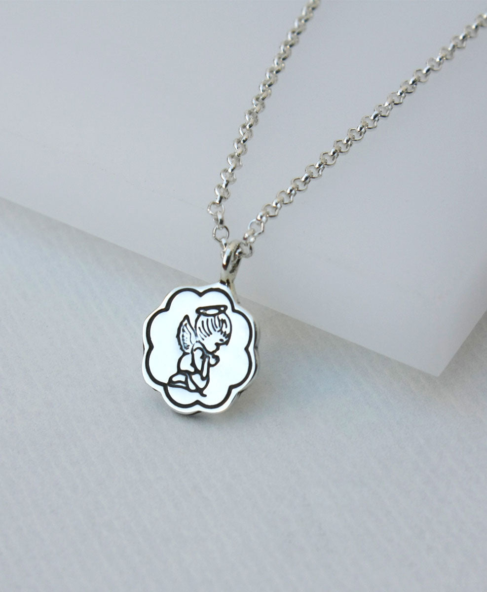 Collar Cadenita Angelito Nube