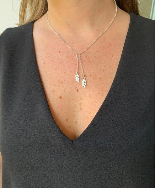 Collar Cadenita 2 Ramitas Chicas
