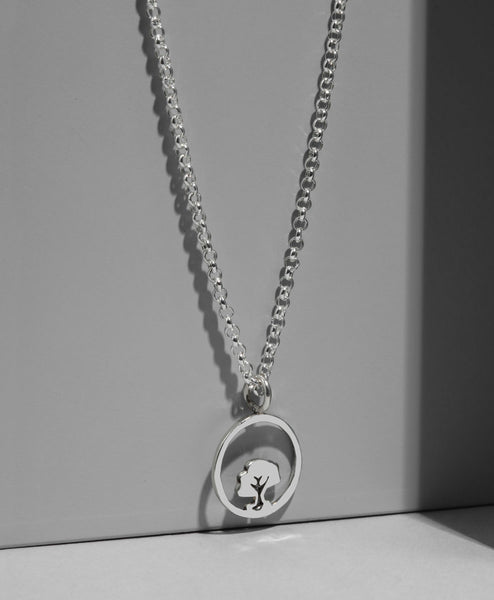 Collar Cadenita Arbol de la Vida Liso