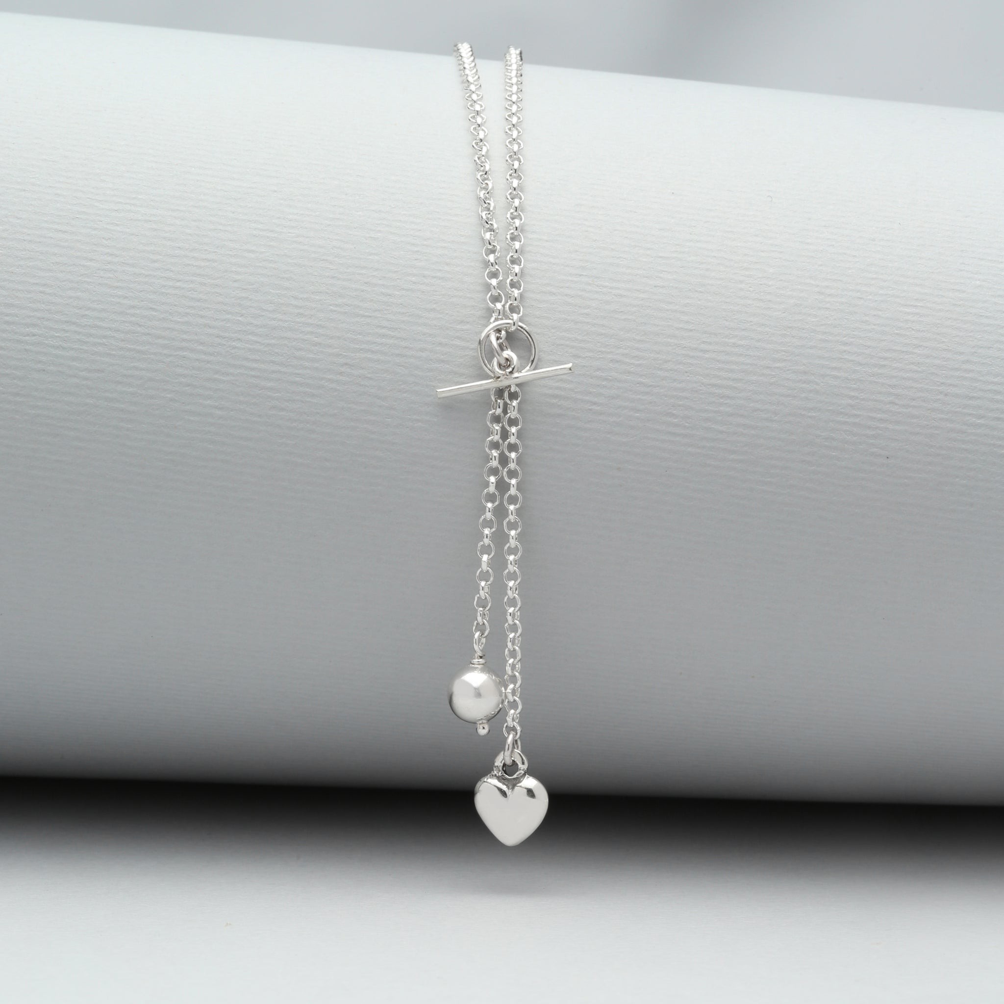 Collar Lariat Cadenita Dijes