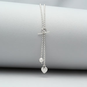 Collar Lariat Cadenita Dijes