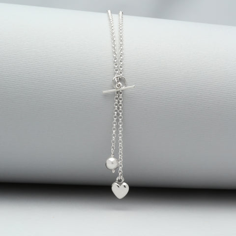 Collar Lariat Cadenita Dijes