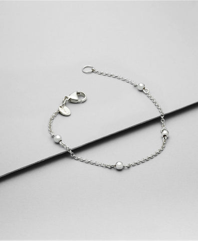 Pulsera Denario bolitas Usa