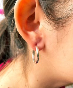 Arete Argolla Media Caña Chica