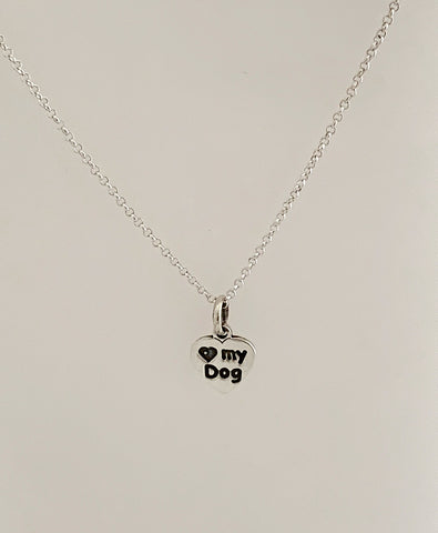 Collar Cadenita Plaquita Huella Perro