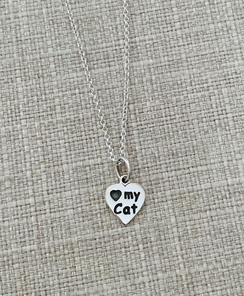 Collar Cadenita Plaquita Huella Gato