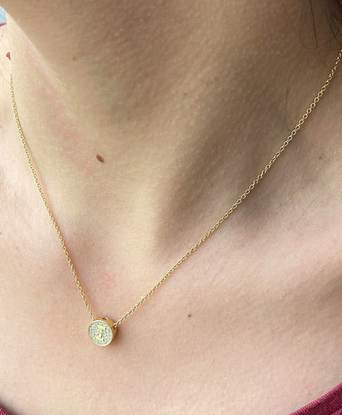 Collar Dorado Inicial