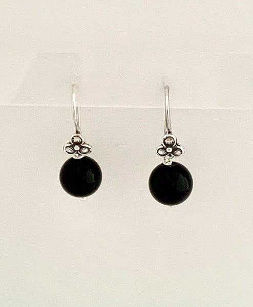 Arete Trebolin Colgante Piedra