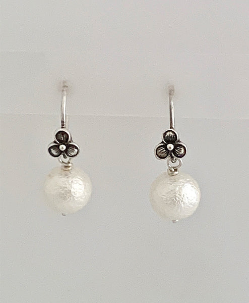 Arete Trebolin Colgante Piedra