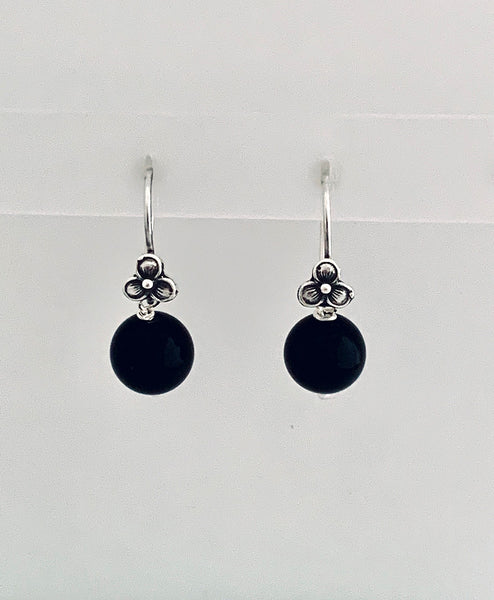 Arete Trebolin Colgante Piedra