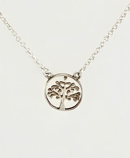 Collar Cadenita Arbol de la Vida Calado