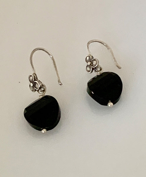Arete Trebolin Colgante Piedra