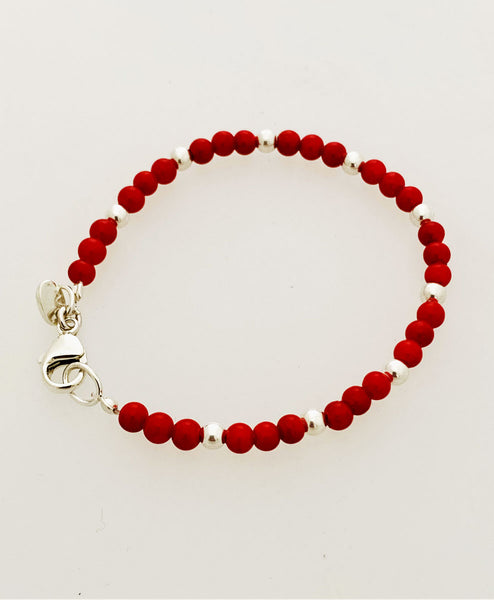 Pulsera Bolitas Usa Trio Piedritas