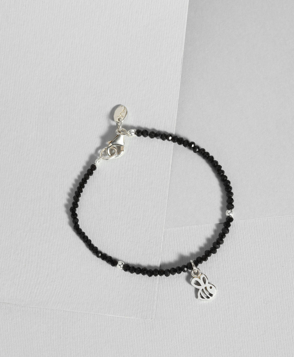 Pulsera Piedritas Dije Plata