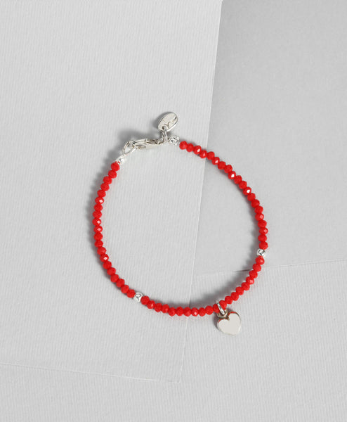 Pulsera Piedritas Dije Plata