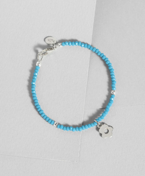 Pulsera Piedritas Dije Plata
