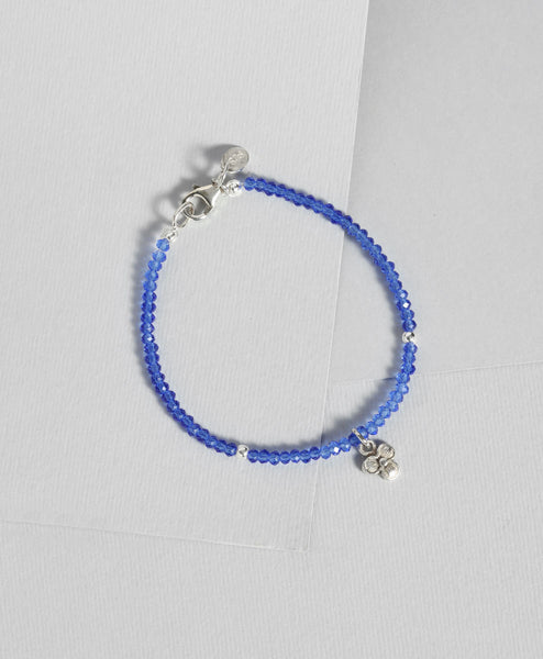 Pulsera Piedritas Dije Plata