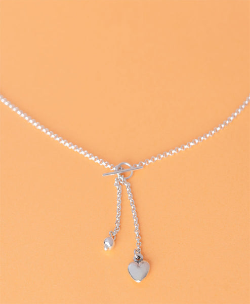 Collar Lariat Cadenita Dijes