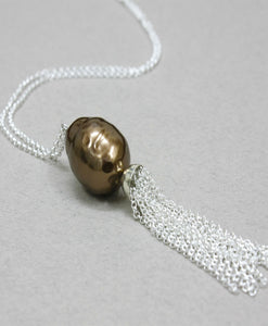 Collar Claro Largo Piedra
