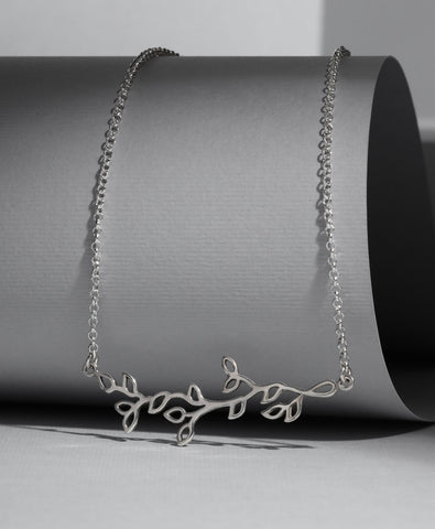 Collar Cadenita Rama Calada